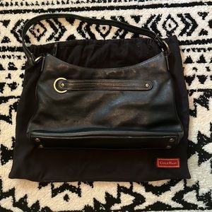 Cole Haan Black Leather Shoulder Bag